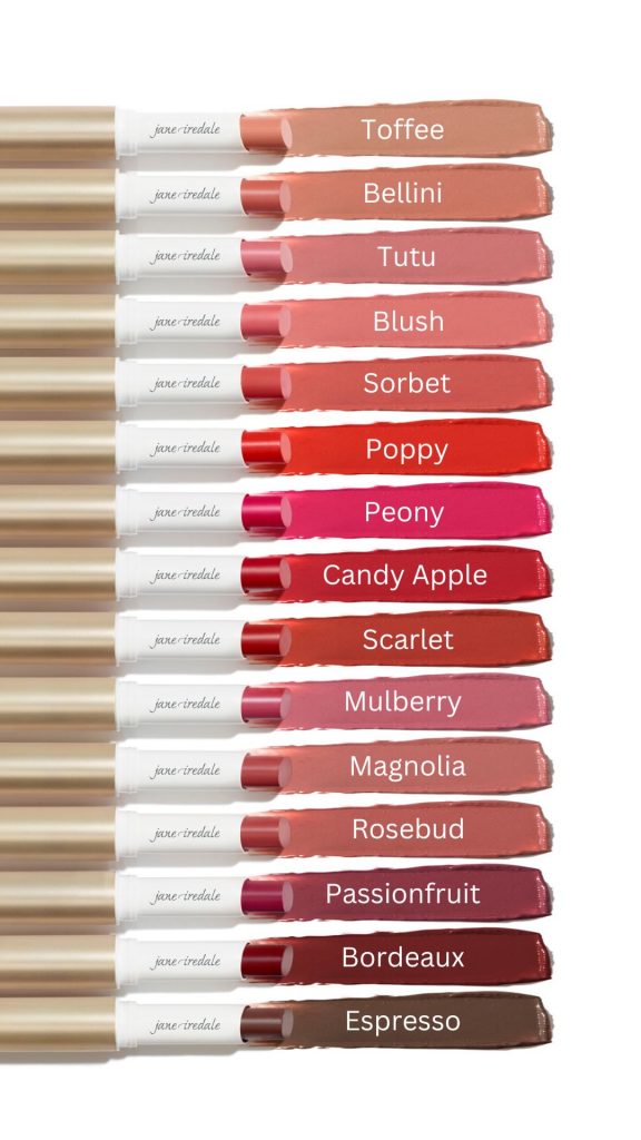 ColorLuxe Hydrating Cream Lipsticks von jane iredale Farben 